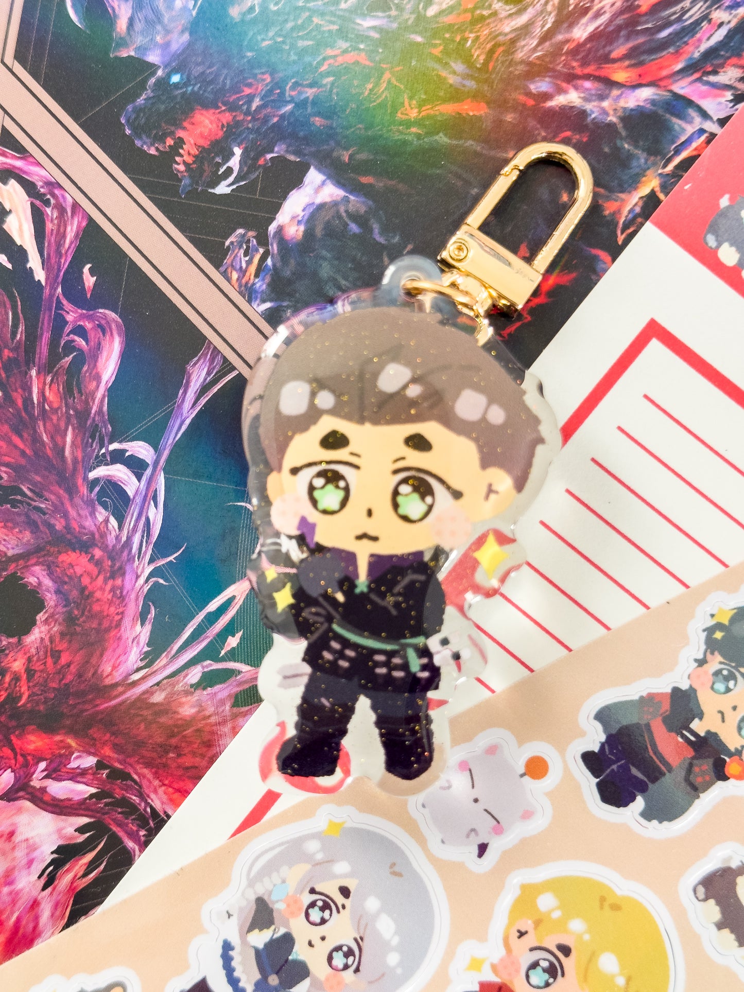 Fxnxl Fxntxsy XVI Cxd: Acrylic Keychain