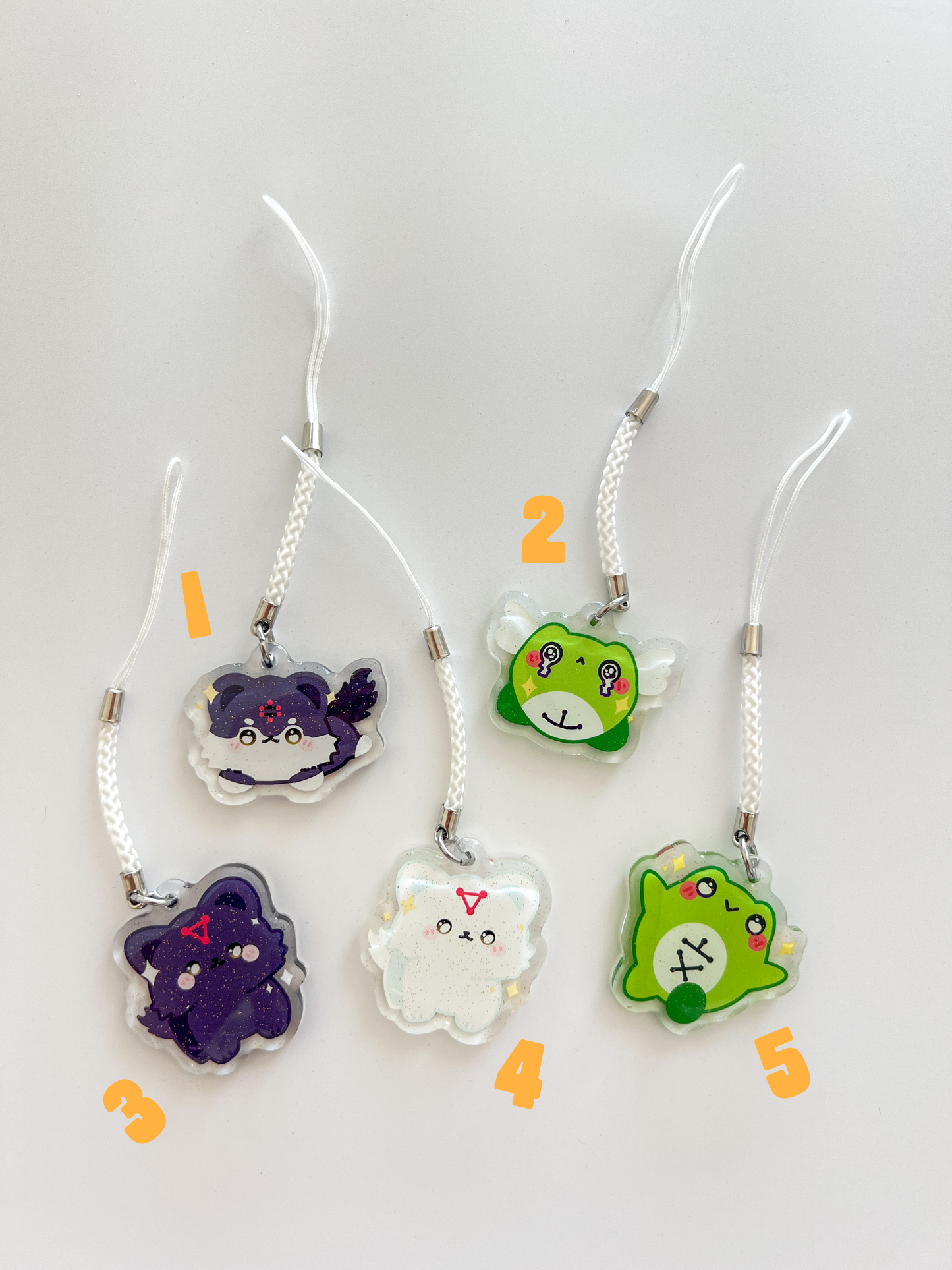 Fxshigxro's Shikigami: Acrylic Phone Strap